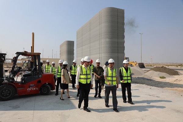 Song Qinbo Visits the China–UAE Industrial Capacity Cooperation Demonstration Park for a Research Visit