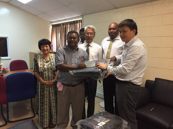 China's ambassador to Papua New Guinea inspected Zhongjiang base in Papua New Guinea